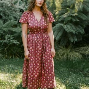 Christy Dawn Red Lotus Dawn Dress Petite Large